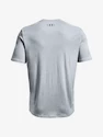 Heren T-shirt Under Armour  BBALL BRANDED WRDMRK SS-GRY