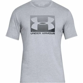 Heren T-shirt Under Armour BOXED SPORTSTYLE SS Grey