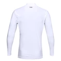 Heren T-shirt Under Armour  ColdGear Armour Comp Mock White