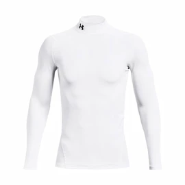 Heren T-shirt Under Armour ColdGear Armour Comp Mock White