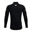 Heren T-shirt Under Armour ColdGear Fitted Mock Black