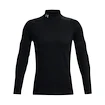 Heren T-shirt Under Armour ColdGear Fitted Mock Black 3XL