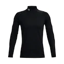 Heren T-shirt Under Armour ColdGear Fitted Mock Black 3XL