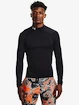 Heren T-shirt Under Armour  Comp Mock-BLK