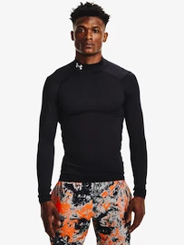 Heren T-shirt Under Armour Comp Mock-BLK