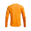 Heren T-shirt Under Armour  Empowered LS Crew Omega Orange