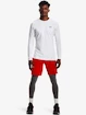 Heren T-shirt Under Armour  Fitted Crew-WHT