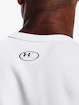 Heren T-shirt Under Armour  Fitted Crew-WHT