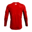 Heren T-shirt Under Armour HeatGear HeatGear Armour Fitted LS Radiant Red