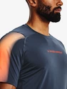 Heren T-shirt Under Armour HeatGear Nov Fitted SS-GRY