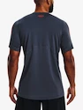 Heren T-shirt Under Armour HeatGear Nov Fitted SS-GRY