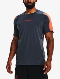 Heren T-shirt Under Armour HeatGear Nov Fitted SS-GRY