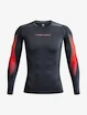 Heren T-shirt Under Armour HeatGear Novelty LS-GRY