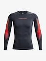 Heren T-shirt Under Armour HeatGear Novelty LS-GRY