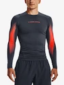 Heren T-shirt Under Armour HeatGear Novelty LS-GRY