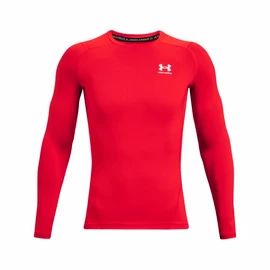 Heren T-shirt Under Armour HG Armour Comp LS-RED