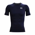 Heren T-shirt Under Armour  HG Armour Comp SS-NVY