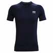 Heren T-shirt Under Armour  HG Armour Fitted SS-NVY