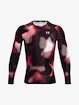 Heren T-shirt Under Armour  IsoChill Prtd Comp LS-BLK