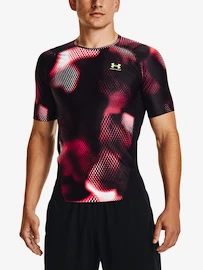 Heren T-shirt Under Armour IsoChill Prtd Comp SS-BLK