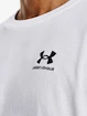 Heren T-shirt Under Armour  LOGO EMB HEAVYWEIGHT SS-WHT