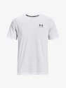 Heren T-shirt Under Armour  LOGO EMB HEAVYWEIGHT SS-WHT