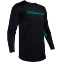 Heren T-shirt Under Armour MK1 MK1 LS Wordmark Black S