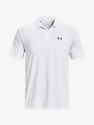 Heren T-shirt Under Armour  Performance 3.0 Polo -WHT