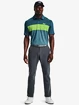 Heren T-shirt Under Armour  Playoff 3.0 Stripe Polo-BLU