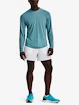 Heren T-shirt Under Armour  RUN ANYWHERE BREEZE LS -BLU