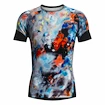 Heren T-shirt Under Armour  Rush 2.0 Print SS Concrete