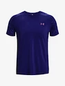 Heren T-shirt Under Armour  Rush Emboss SS-BLU