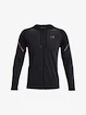 Heren T-shirt Under Armour  Rush FZ Hoodie-BLK