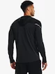 Heren T-shirt Under Armour  Rush FZ Hoodie-BLK