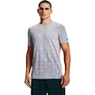 Heren T-shirt Under Armour  Seamless Wordmark SS Grey