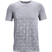 Heren T-shirt Under Armour  Seamless Wordmark SS Grey S