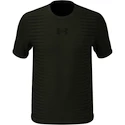 Heren T-shirt Under Armour  Seamless Wordmark SS Marine OD Green L