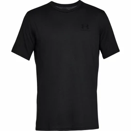 Heren T-shirt Under Armour Sportstyle Left Chest SS Black