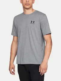 Heren T-shirt Under Armour Sportstyle Left Chest Ss Grey