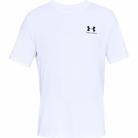 Heren T-shirt Under Armour Sportstyle Left Chest SS White