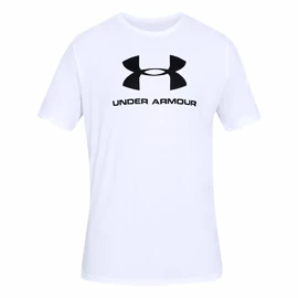 Heren T-shirt Under Armour SPORTSTYLE LOGO SS White