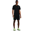 Heren T-shirt Under Armour  Streaker SS-BLK