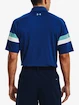 Heren T-shirt Under Armour  T2G Color Block Polo-BLU