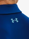 Heren T-shirt Under Armour  T2G Color Block Polo-BLU