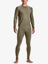 Heren T-shirt Under Armour  Tac Crew CGI Base-BRN