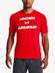 Heren T-shirt Under Armour  Tech 2.0 WM Graphic SS-RED