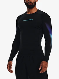 Heren T-shirt Under Armour UA HG Armour Novelty LS-BLK