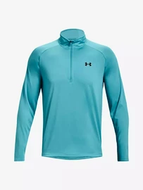 Heren T-shirt Under Armour UA Tech 2.0 1/2 Zip-BLU