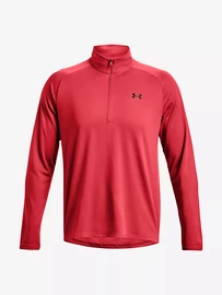 Heren T-shirt Under Armour  UA Tech 2.0 1/2 Zip-RED