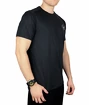 Heren T-shirt Virtus  Opal Melange SS Logo Tee Black